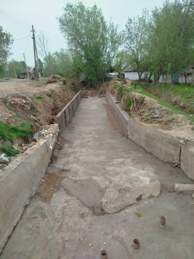 ТАШТАК УЧАСТКАСЫНДА КАНАЛДЫ ОҢДОО ИШТЕРИ ЖҮРГҮЗҮЛДҮ.